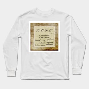 LOVE Long Sleeve T-Shirt